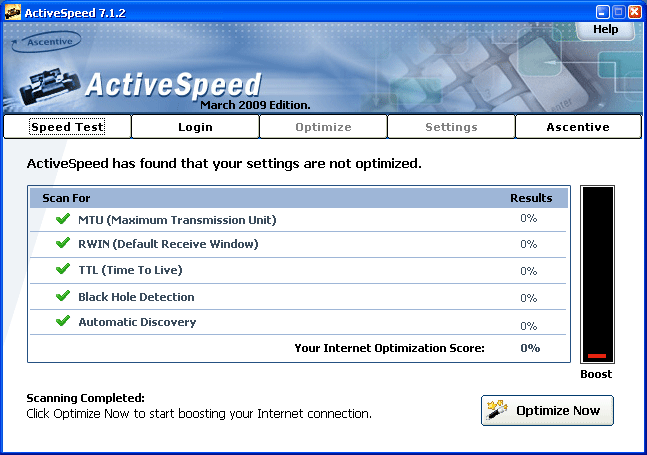 test your internet download and upload speed